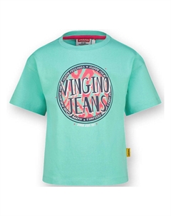 Футболка, бирюзовый Vingino
