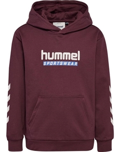 Пуловер с капюшоном, цвет vineyard wine Hummel