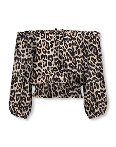 Блузка Glow, коричневый Kids only