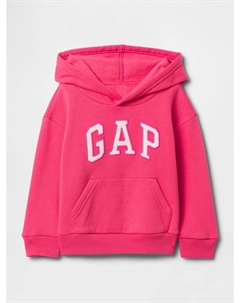 Пуловер с капюшоном, розовый Gap