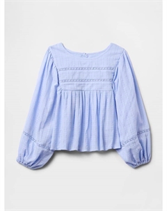Блузка, светло-синий Gap