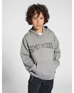 Пуловер с капюшоном, цвет light grey melange Sometime soon