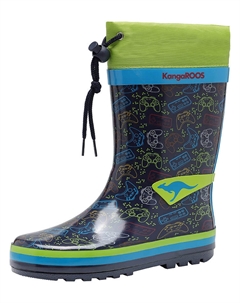 Резиновые сапоги K-Summerrain, цвет dunkelblau/grün Kangaroos