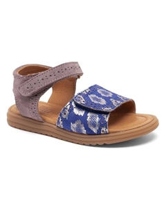 Сандалии, цвет lila/blau/silber Bisgaard