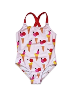 Купальник, розовый Toby tiger