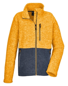Флисовая куртка, цвет gelb/dunkelblau Killtec