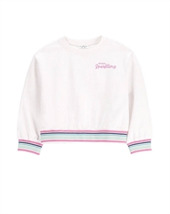 Толстовка обычного кроя WC5132101CGK, белый Coccodrillo