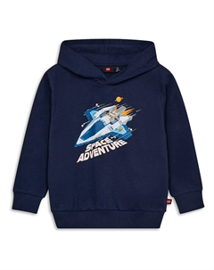 Пуловер с капюшоном, темно-синий Lego