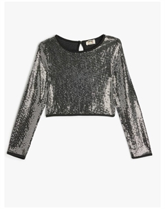 Блузка, серый Koton