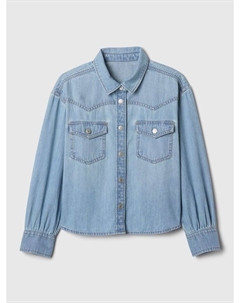 Рубашка, светло-синий Gap