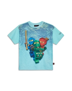 Футболка обычного кроя Taffy 309 12011456, синий Lego