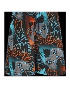 Шорты бермуды, цвет print 3706 game Zigzag