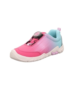 Кроссовки на шнуровке, цвет pink/lila Superfit