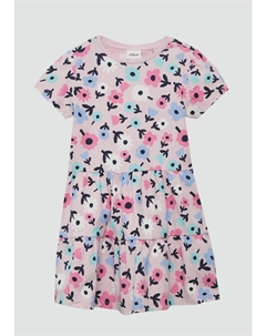 Платье, цвет pink-mehrfarbig S.oliver