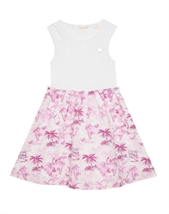 Платье на каждый день классического кроя J5GK29 KCSQ4, белый Guess