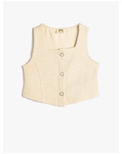 Блузка, экрю Koton