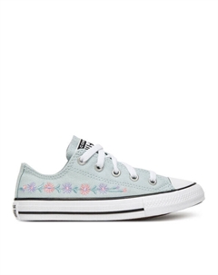 Тканевые кроссовки Chuck Taylor All Star Florals A11776C, голубой Converse