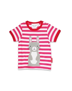 Футболка, розовый Toby tiger