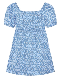 Летнее платье стандартный крой KG0KG08473 D, синий Tommy hilfiger