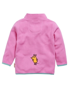 Флисовая куртка, розовый Playshoes