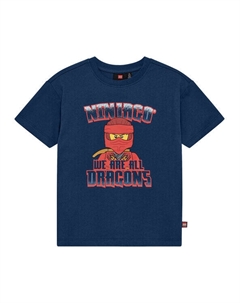 Футболка обычного кроя Taffy 301 12011459, синий Lego