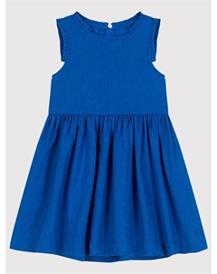 Платье, синий Petit bateau