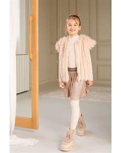 Юбка, золотой Like flo