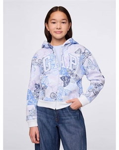 Спортивная куртка, цвет weiß/hellblau/lila Gap