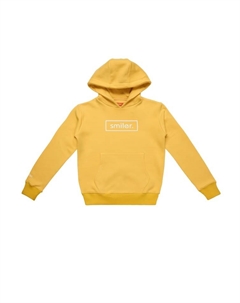 Пуловер с капюшоном, желтый Smiler.
