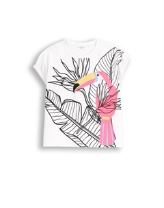 Футболка, белый Coccodrillo