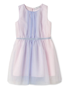 Платье на каждый день стандартный крой Vabos 13218325, розовый Name it