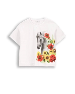 Футболка, белый Coccodrillo