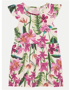 Летнее платье стандартный крой K5GK14 K6YW4, мультиколор Guess