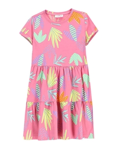 Платье на каждый день стандартный крой WC5129202VGC, розовый Coccodrillo