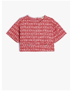 Блузка, цвет rot gemustert Koton