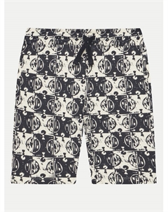 Шорты свободного кроя из ткани L5GD10 KA6R4, черный Guess