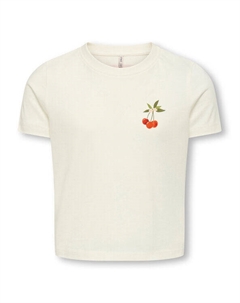 Укороченная футболка Annbel 15354276, белый Kids only