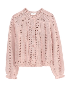 Кардиган обычного кроя WC5172201DGK, розовый Coccodrillo