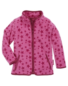 Флисовая куртка Fleece-Jacke Sterne, розовый Playshoes