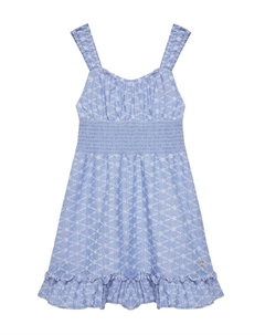 Платье на каждый день стандартный крой J5GK17 WH7K0, синий Guess