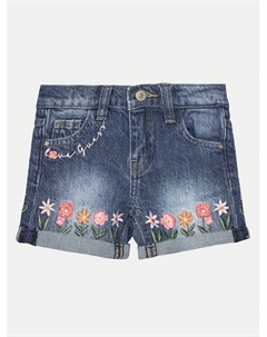 Джинсовые шорты обычного кроя K5GD02 D45E0, синий Guess