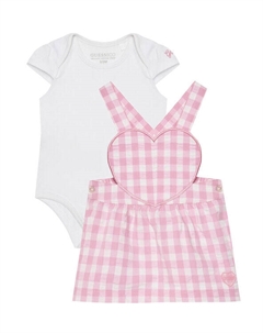 Платье на каждый день стандартный крой S5GG10 K6YW4, белый Guess