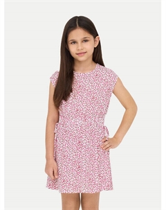 Летнее платье стандартный крой Zalina 15350020, розовый Kids only