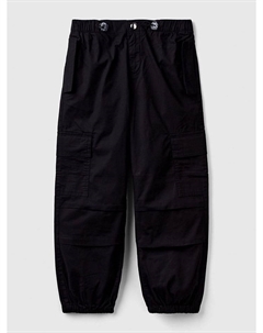 Тканевые брюки, черный Benetton