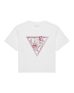 Футболка обычного кроя J5GI04 K6YW4, белый Guess