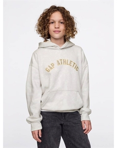 Пуловер с капюшоном, бежевый Gap