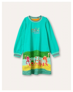 Платье, зеленый Oilily