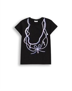 Футболка, черный Coccodrillo