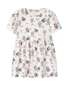 Платье на каждый день стандартный крой Fenja 13238062, розовый Name it