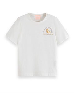 Футболка, белый Scotch&soda